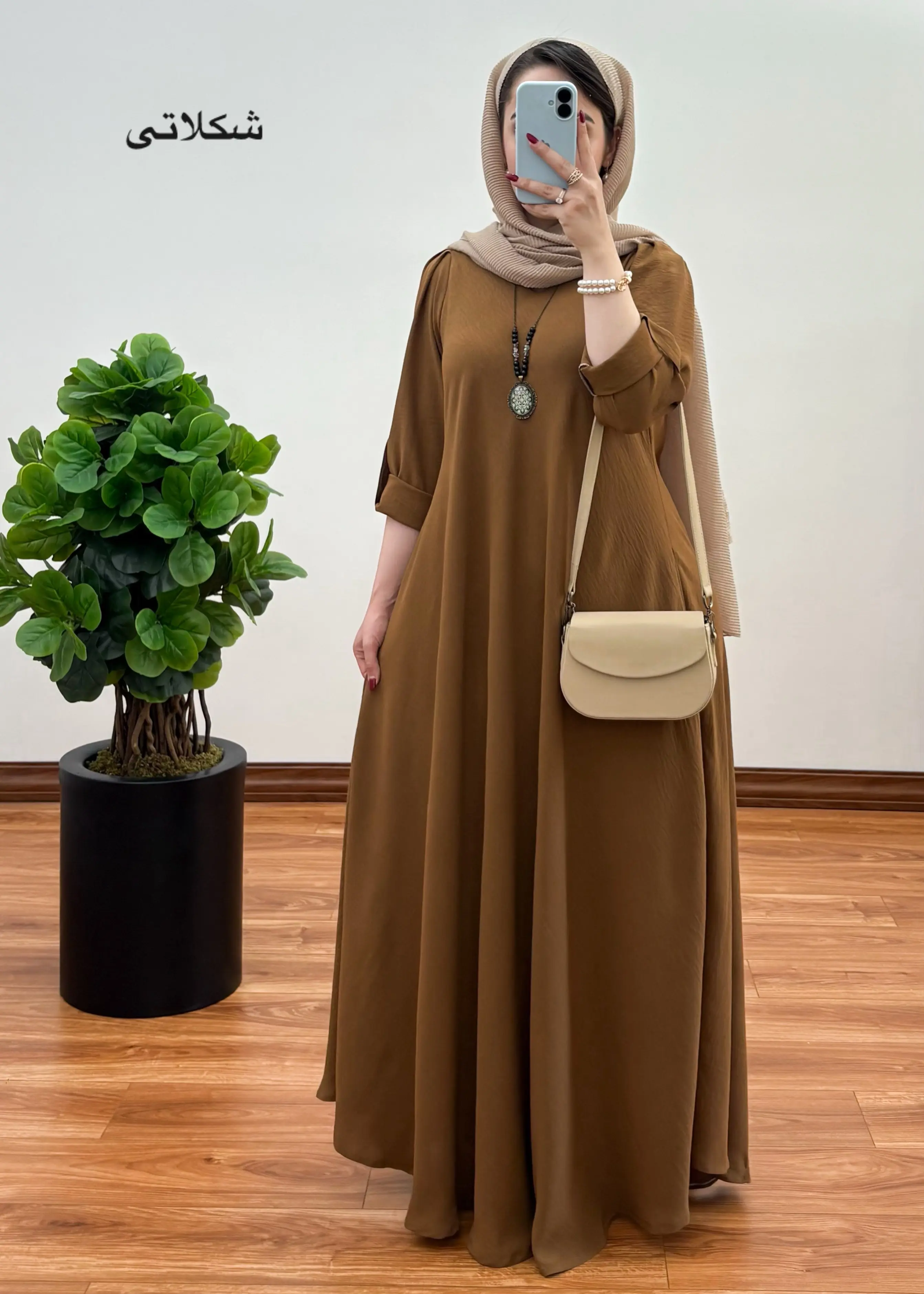 پیراهن مانتویی ایتالیایی نوردخت 1